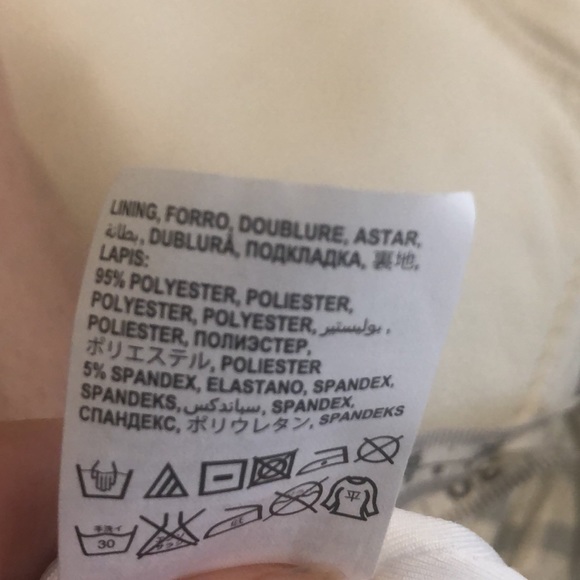 BEBE High Low Blue Striped Sleeveless Dress - Picture 5 of 5